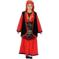 Παραδοσιακή Παιδική Φορεσιά Βλάχα 6-12 Ετών με Σεγκούνι, Ποδιά & Μαντήλι MARK575