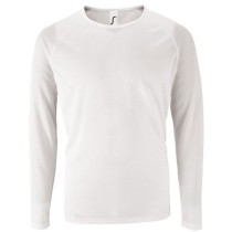 Sol's Sporty LSL Men White 02071 Raglan men long-sleeves T-shirt