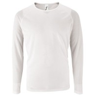 Sol's Sporty LSL Men White 02071 Raglan men long-sleeves T-shirt