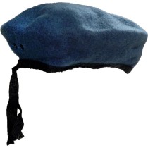 Military Navy Blue Beret with Adjustable Cord MARK697