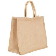UBAG Copacabana Τσάντα αγοράς απο γιούτα με στρογγυλά χερούλια 100% Jute 43x14x19cm