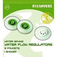 Ecosavers Smart Water Savers for 2 Faucets and 1 Shower