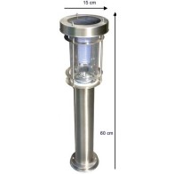 POWERplus Giraffe BIG Stainless steel SOLAR GARDEN LIGHT