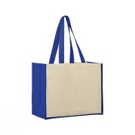 UBAG Sunset δίχρωμη τσάντα 100% Βαμβάκι 42x33x20εκ 28L
