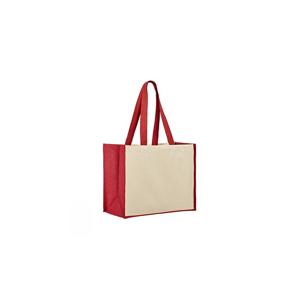 UBAG Sunset δίχρωμη τσάντα 100% Βαμβάκι 42x33x20εκ 28L