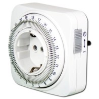 EcoSavers 24ωρος Αναλογικός Χρονοδιακόπτης Ρεύματος Πρίζας TimeSwitch Analogue