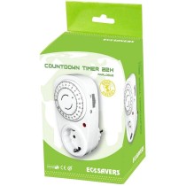EcoSavers CountDown Timer 22H Χρονοδιακόπτης Ρεύματος Πρίζας Αντίστροφης Μέτρησης έως 22 ώρες