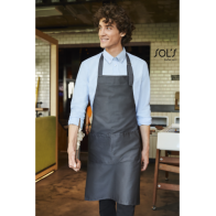 Sol's Gala 88010 Μακριά ποδιά με τσέπες Polycotton 240 γρ. 65% Πολυέστερ - 35% Βαμβάκι