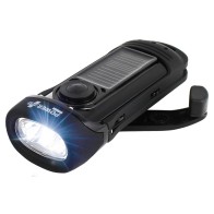 Powerplus BARRACUDA Ηλιακός & Δυναμό Φακός LED Αδιάβροχος 5 μέτρων