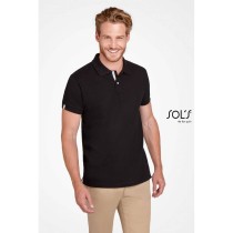 Sol's Portland Men - 00574 Men's polo shirt Pique 200gsm - 100% Ringspun cotton, Rib 1x1 collar and cuffs
