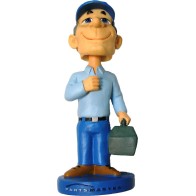 PARTSMASTER Κούκλα Bobblehead - Πήλινη Φιγούρα 18,5εκ.
