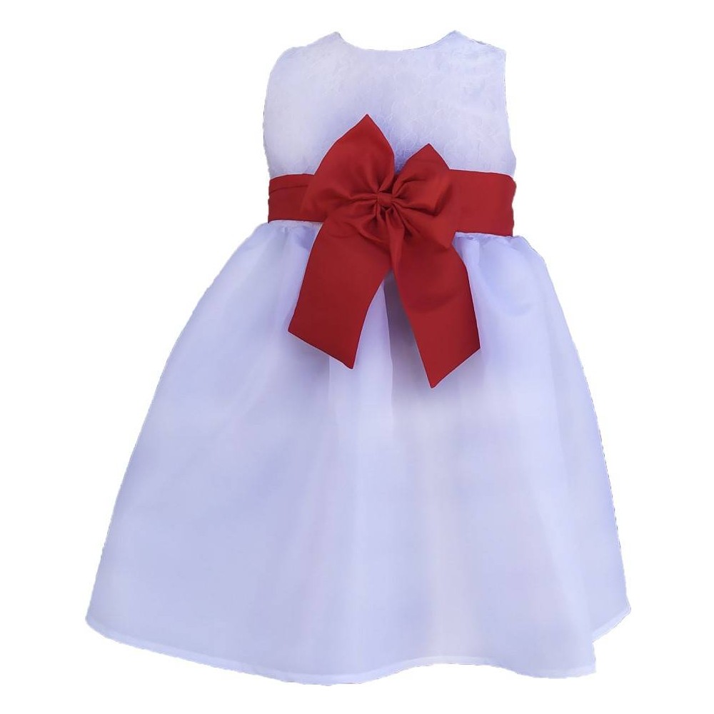 CHILDREN'S TAFFETA DRESS LINED MARK850
