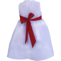 CHILDREN'S TAFFETA DRESS LINED MARK850