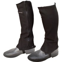 Γκέτες Ιππασίας Μαύρες (Half Chaps) Συνθετικού Δέρματος Ammara