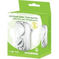 EcoSavers Outdoor Easy Time Switch with light sensor EU Plug 230V