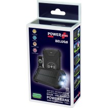POWERplus Beluga Solar - USB powered Lithium-Polymer Heavy Duty Powerbank Wireless charging – type C