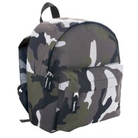 Small Kid's Backpack Sol's Rider Camo Kids 70101 12x25x30cm Polyester 600D
