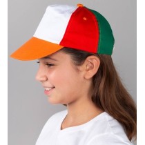 Children jockey hat Cap 100% cotton No56 With touch closure 806
