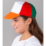 Children jockey hat Cap 100% cotton No56 With touch closure 806