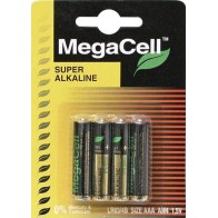 Σετ 4 τεμ 1,5 V MegaCell Μπαταρία Αλκαλική ΑΑΑ Μπαταρίες Αλκαλικές