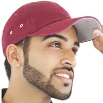 Atlantis 880 Action - 6-Panel Jockey Cap 100% Chino Cotton with Adjustable Closure