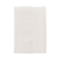 Sol's Bayside 70 89008 Λευκή Πετσέτα μπάνιου Ύψος λωρίδας 8 cm
