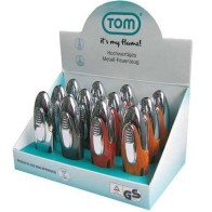 Αναπτήρας μεταλλικός ηλεκτρονικός Tom Διαστάσεις 8.5x2.8x2cm