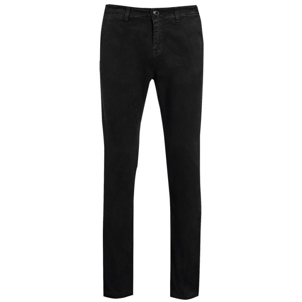 Sol's Jules Men 01424 Men's pants Twill 240gsm - 98% Cotton - 2% Elastane