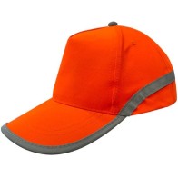 Flash 00838 5-panel reflective cap jockey hat 100% polyester with back touch closure ABOUT BASICS