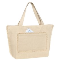 UBAG Tahiti Beach Bag with Long Shoulder Straps - 100% Cotton, 320gsm, 57x38+18cm, 16L