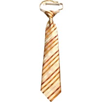 Kids Navy Parade Tie with Elastic One Size - MARK663