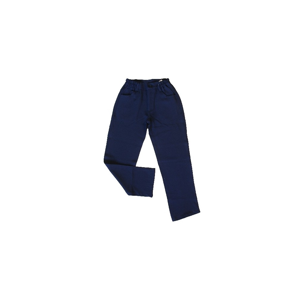 Kids Greek parade trousers blue close old children's