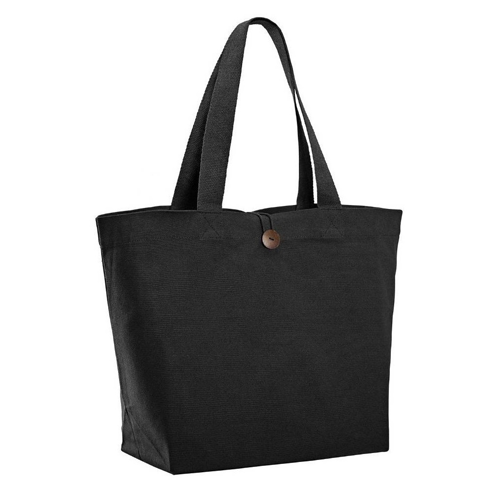 UBAG Davos Cotton Tote Bag 100% Brushed Cotton – 30L Capacity, Natural, White, Black