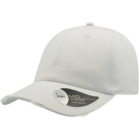 Atlantis 893 Dad Hat Destroyed hat jockey 6-panels cap "destroyed" look 100% Cotton