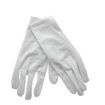 Kids Greek Parade White Gloves - Elastic Fabric, ONE SIZE MARK670