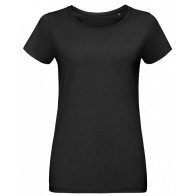 SOL'S MARTIN WOMEN 02856 Women's round-collar T-shirt Jersey 155gsm 100% Combed Ringspun cotton