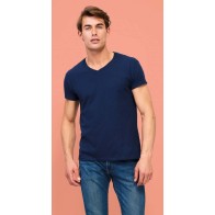 SOL'S IMPERIAL V MEN 02940 Men's V-neck T-shirt Jersey 190gsm - 100% semi-combed Ringspun cotton
