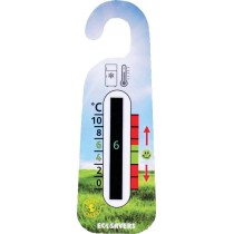 EcoSavers Fridge Thermometer Liquid Crystal 0-10°C for Energy Saving