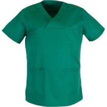 Medical Blouse V type Unisex Capardina 170gsm 65% pol / 35% cotton MARK965