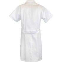 Medical Robe White Women Short Sleeve MARK972