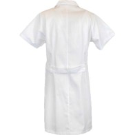 Medical Robe White Women Short Sleeve MARK972