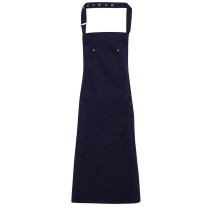 Bib Apron with pockets PR132 'CHINO' 86 x 72cm 100% Cotton Twill, 235gsm
