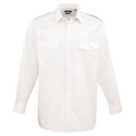 Men's Long Sleeve Pilot Shirt PR210 65% Polyester - 35% Cotton Poplin, 105gsm