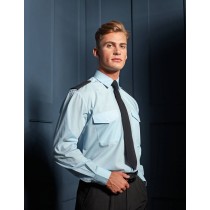 Men's Long Sleeve Pilot Shirt PR210 65% Polyester - 35% Cotton Poplin, 105gsm