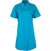 Medical Turquoise Robe Women Asymmetric With Hidden Trux MARK983