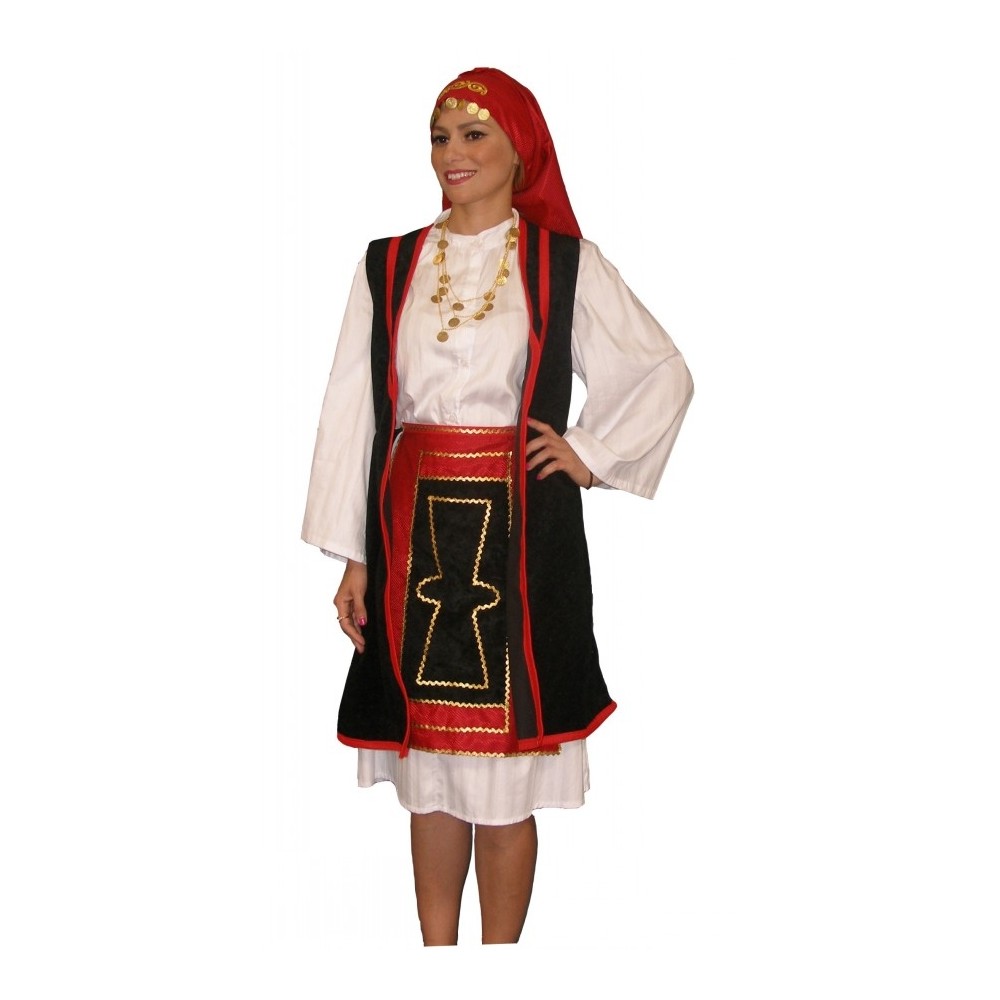 Παραδοσιακή Φορεσιά ΣΑΡΑΚΑΤΣΑΝΑ Εφηβική & Γυναικεία MARK627