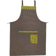Neck Apron With Printed Details 85x65cm MARK994