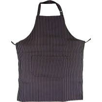Black Striped Neck Apron 85x65cm MARK999