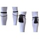 Double Leg Tassels for Evzone – Greek Traditional Costume Garters MARK009