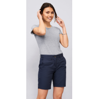 JASPER WOMEN 02762 Women's chino bermuda shorts Twill 190gsm - 100% Cotton